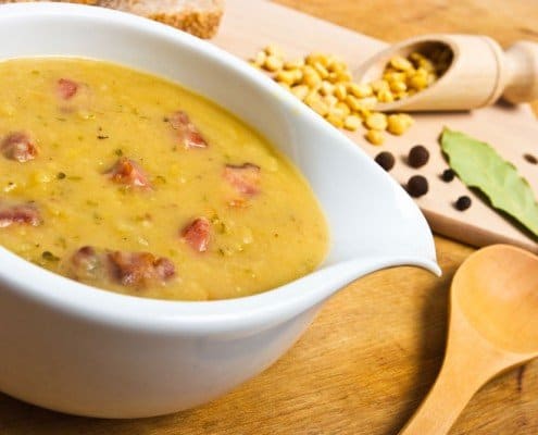 hearty pea soup