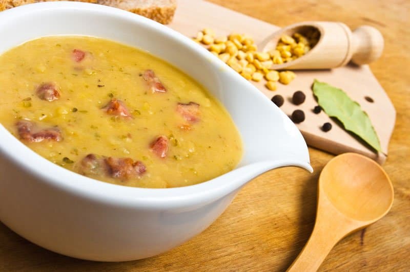 hearty pea soup