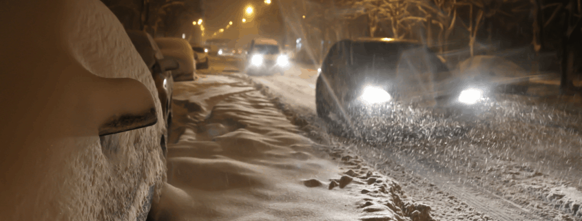 Driving become hazardous in winter