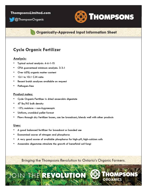 Cycle Organic Fertilizer