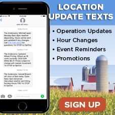 The Andersons Canada Location Texts Sign Up